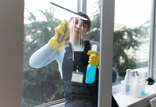 Nettoyage de vitres intérieures et extérieures à Valergues